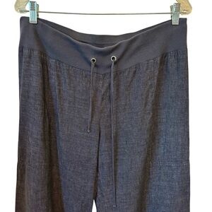 Eileen Fisher Charcoal Wide Leg Pants